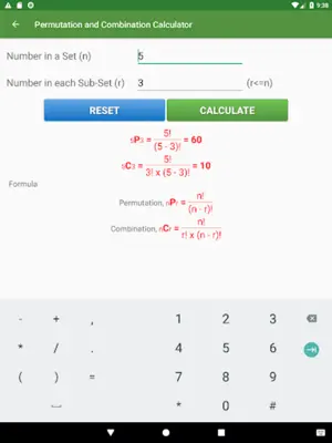 EzCalculators android App screenshot 3